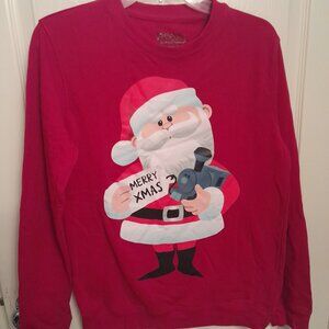 Santa Claus Sweatshirt sz S